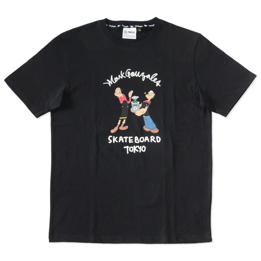 Mark Gonzales Popeye Tシャツ 半袖 アーチロゴ ポパイカラーイラスト コラボ 2g7 0364 セール Markgonzales0222 Clever Heads クレバーヘッズ 通販 Yahoo ショッピング