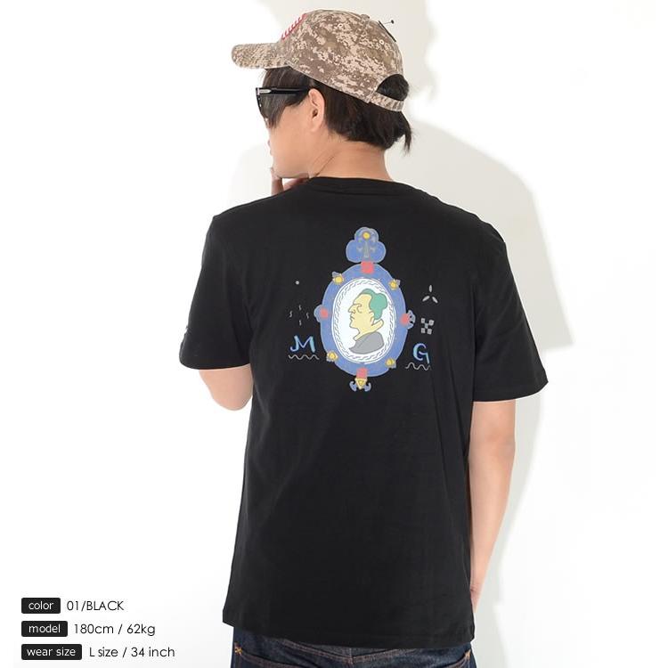 Mark Gonzales マークゴンザレス Tシャツ 半袖 胸ポケット ハート バック横顔イラスト 2g7 0319 セール Markgonzales0225 Clever Heads クレバーヘッズ 通販 Yahoo ショッピング