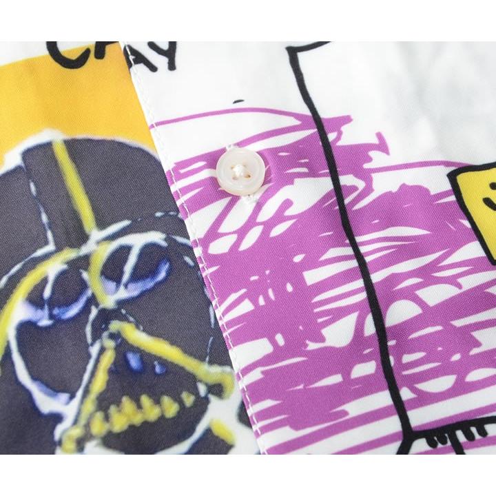 Mark Gonzales マークゴンザレス 半袖シャツ 総柄 マルチイラスト ポエム 手書きテキスト 2g8 0946 セール Markgonzales0314 Clever Heads クレバーヘッズ 通販 Yahoo ショッピング