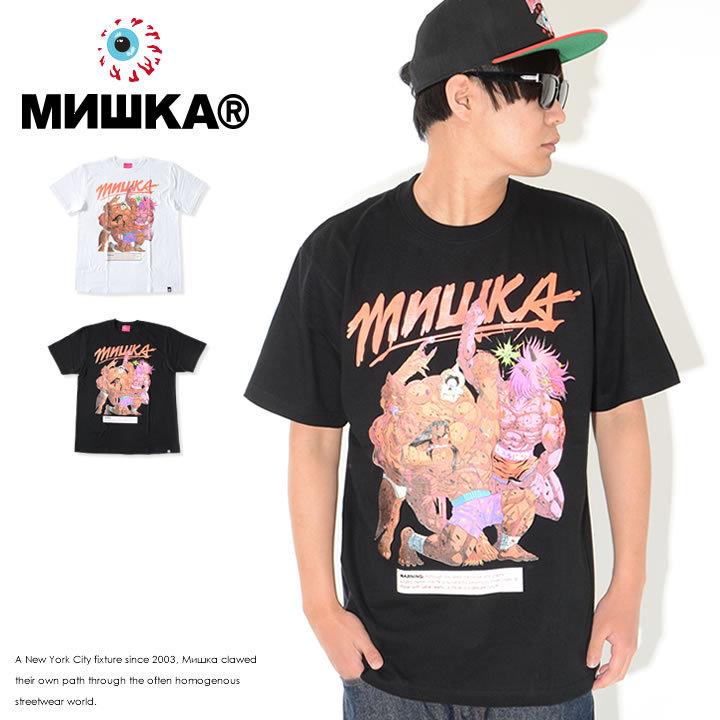 MISHKA ミシカ Tシャツ 半袖 マッスルキャラクター (95235) セール｜clever