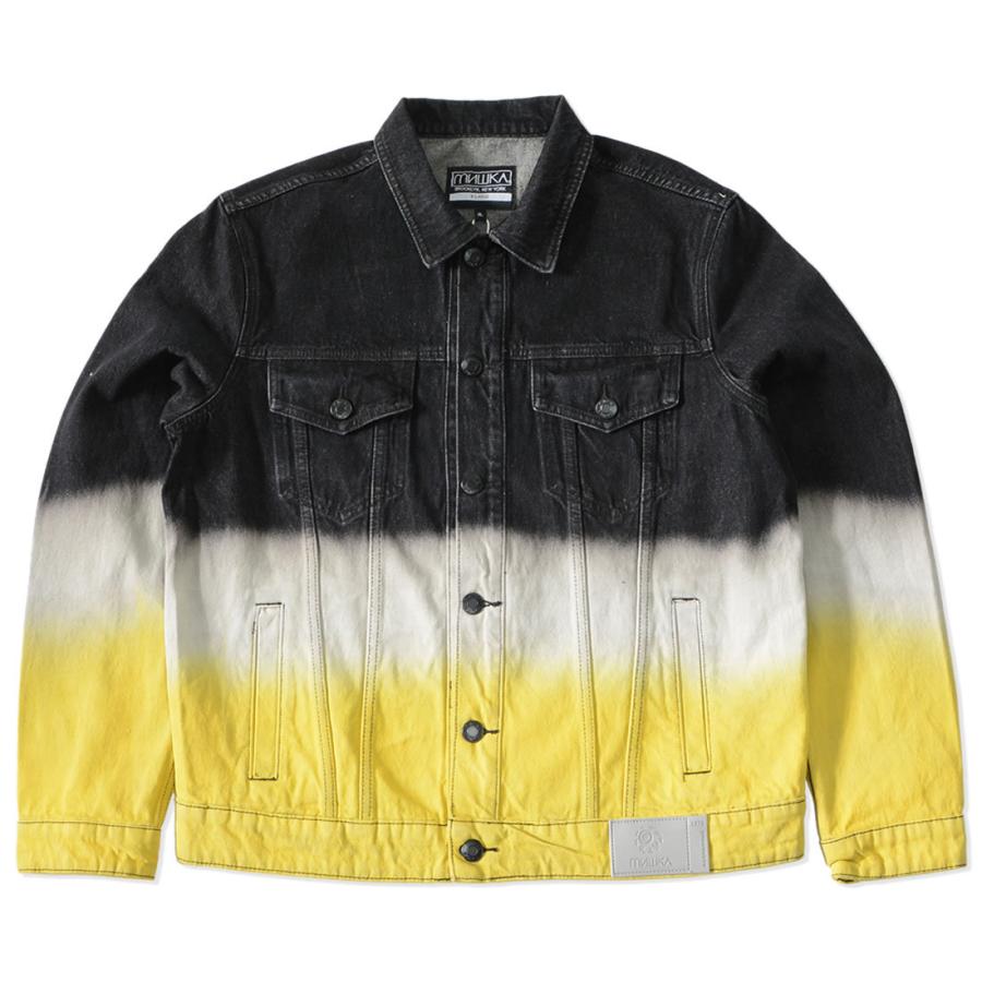 MISHKA ミシカ デニムジャケット グラデーション ベアモップ MISHKA ミシカ デニムジャケット グラデーション ベアモップ