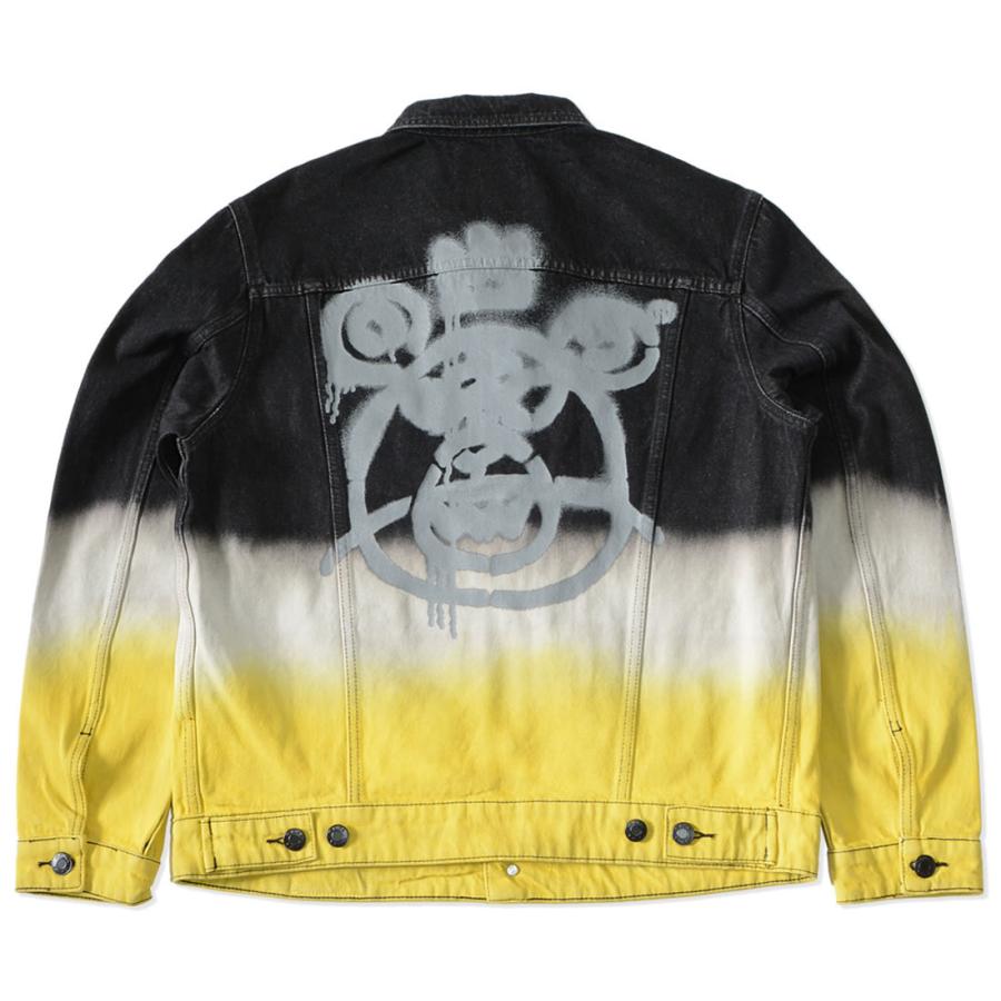 MISHKA（ミシカ） デニムジャケット グラデーション ベアモップ 