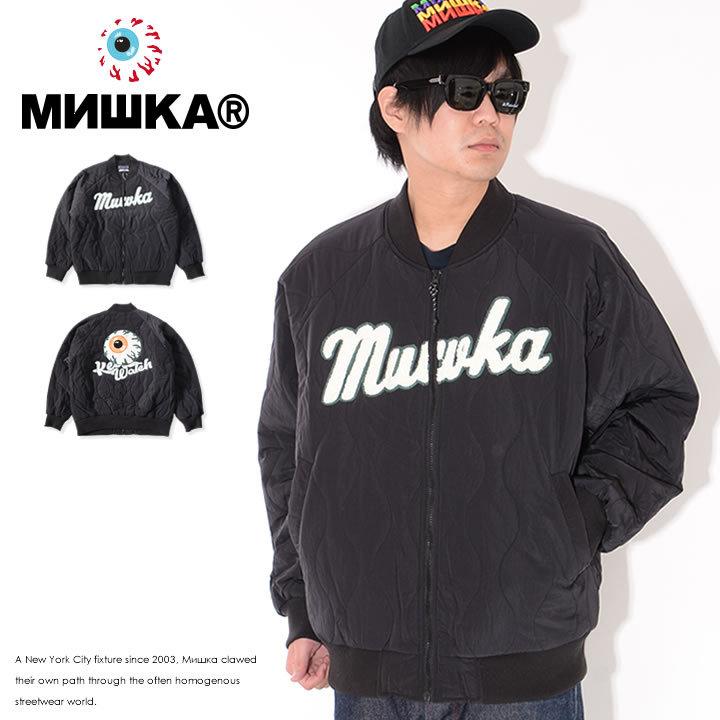 MISHKA ミシカ 中綿ジャケット キルティング サガラ刺繍 キープ