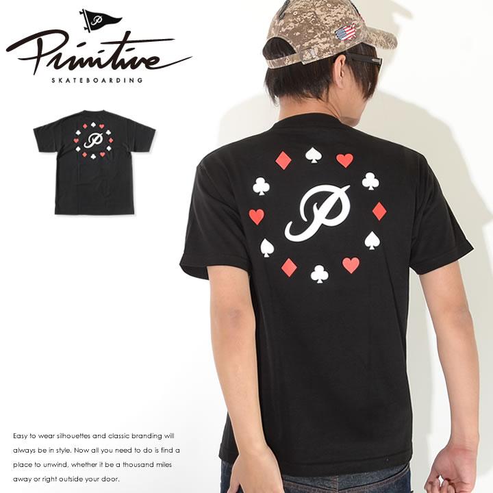 アウトレット Primitive プリミティブ Tシャツ 半袖 胸トランプマークサークル クラシックp バックプリント セール Primitive Clever Heads クレバーヘッズ 通販 Yahoo ショッピング