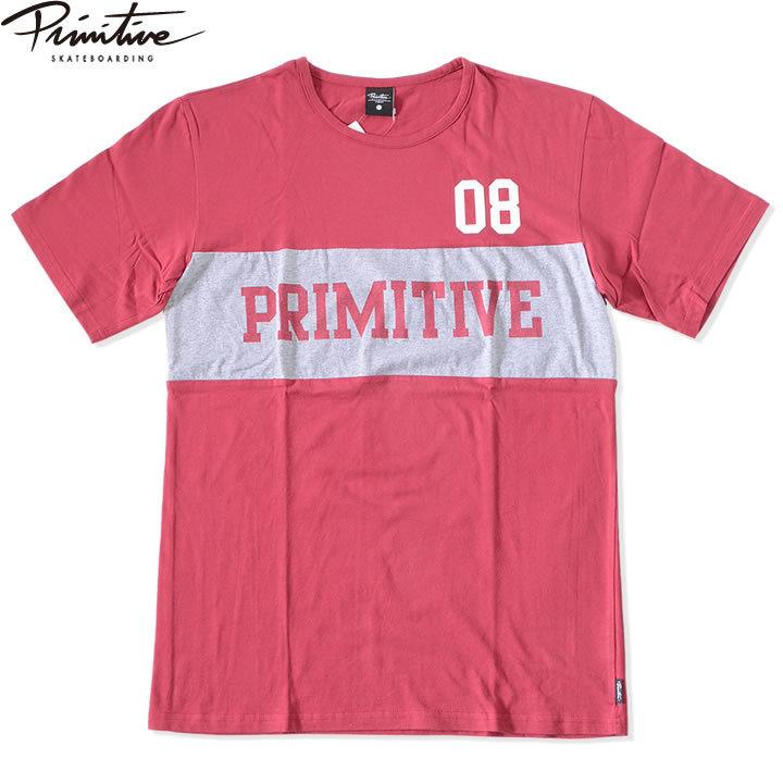 PRIMITIVE プリミティブ Ｔシャツ 半袖 センター切り替え ストレートロゴ 08 * セール | PRIMITIVE