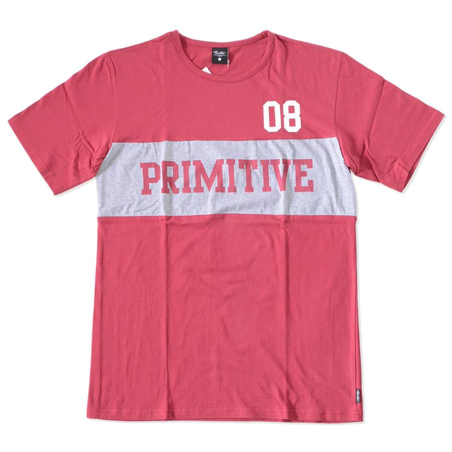 PRIMITIVE プリミティブ Ｔシャツ 半袖 センター切り替え ストレートロゴ 08 * セール | PRIMITIVE | 01