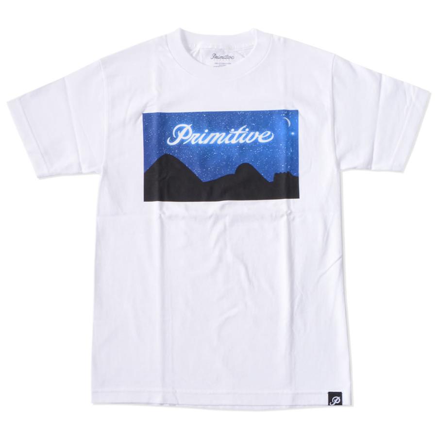PRIMITIVE プリミティブ Tシャツ 半袖 ボックスデザイン スクリプトロゴ シルエット * セール | PRIMITIVE | 01