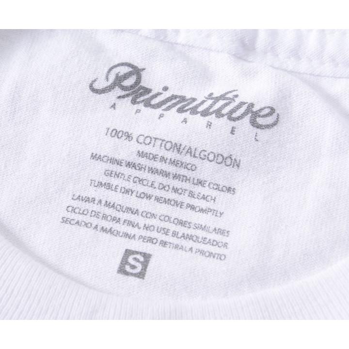 PRIMITIVE プリミティブ Tシャツ 半袖 ボックスデザイン スクリプトロゴ シルエット * セール | PRIMITIVE | 04