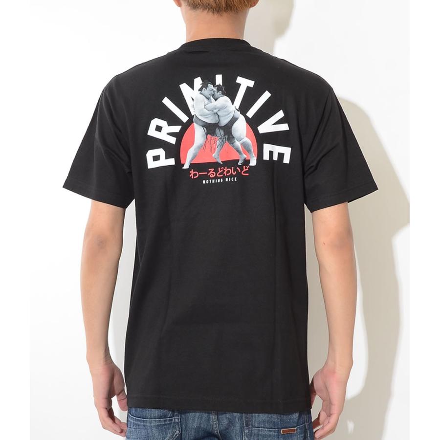 PRIMITIVE プリミティブ Tシャツ 半袖 サンライズロゴ 相撲 バックプリント  セール｜clever｜11