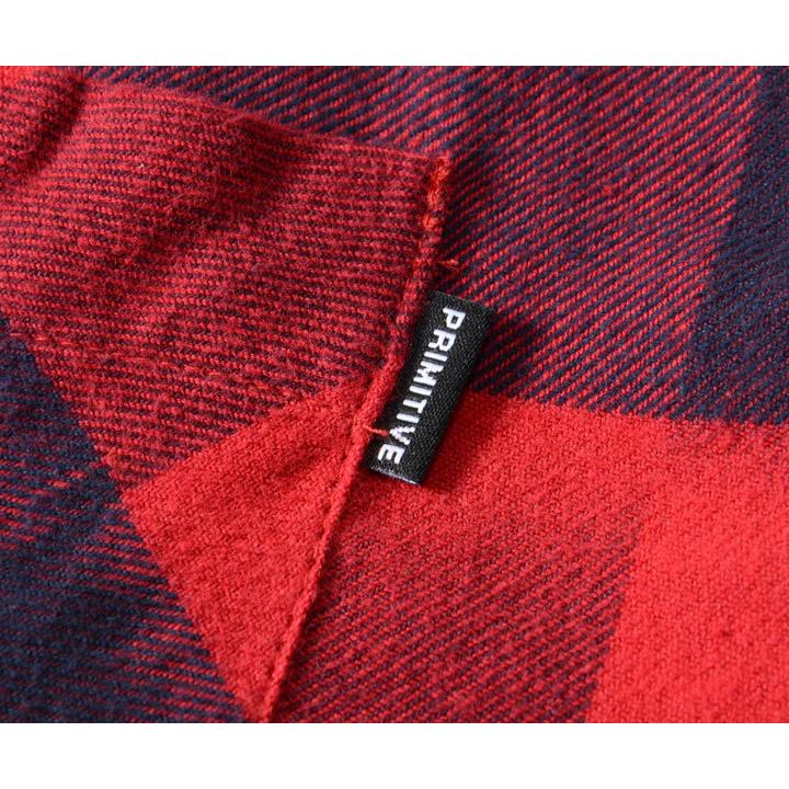 PRIMITIVE プリミティブ 長袖シャツ フランネル チェック ダブポケット  セール |  | 04