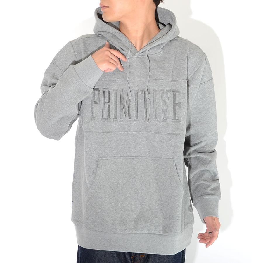 PRIMITIVE プリミティブ スウェットパーカー センター同色ストレートロゴ刺繍 * セール |  | 07