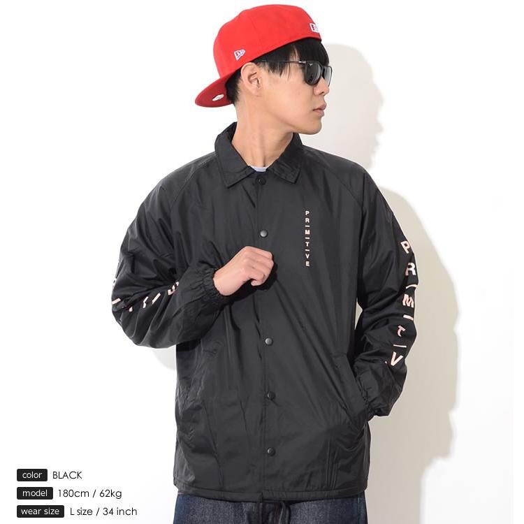 50%OFF PRIMITIVE プリミティブ コーチジャケット 縦ロゴ アーム 50%OFF PRIMITIVE プリミティブ コーチジャケット 縦ロゴ アーム