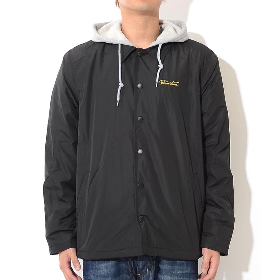 PRIMITIVE プリミティブ スケボー ジャケット MOODS COACH JACKET ブラック NO1 プリミティブ primitive コーチジャケット PRIMITIVE | Versatile