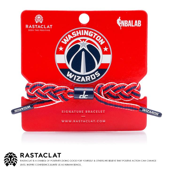 RASTACLAT ラスタクラット ブレスレット シューレース NBAコラボ WASHINGTON WIZARDS HOME (12500101) セール｜clever