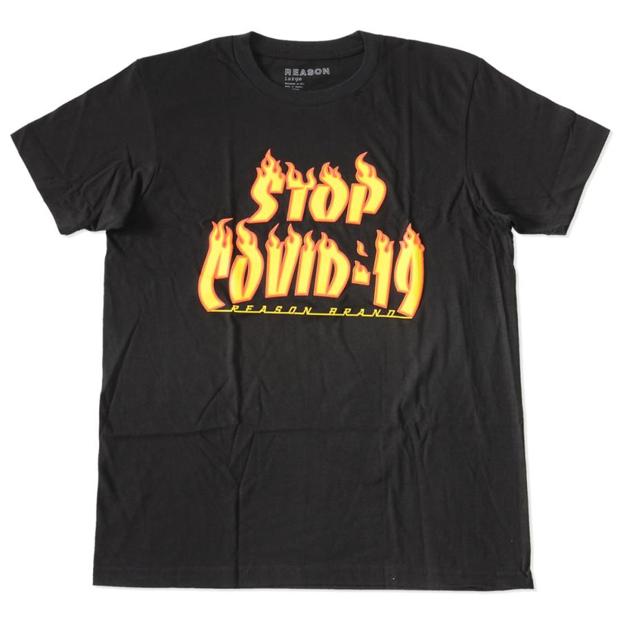 REASON リーズン Tシャツ 半袖 STOP COVID-19 (CV-T15) セール |  | 02