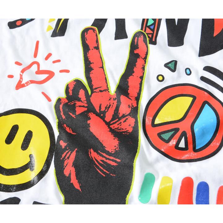 REASON リーズン Tシャツ 半袖 ピースハンド STAND TOGETHER (A1-309) セール |  | 07