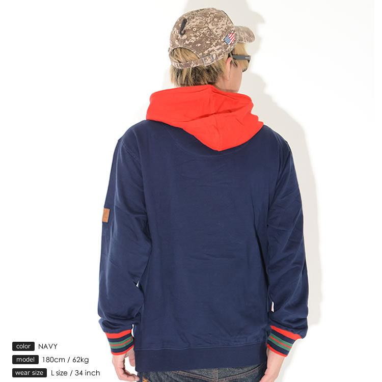 REASON リーズン スウェットパーカー King イーグルプリント バイアス切り替え (D0-003) セール |  | 03