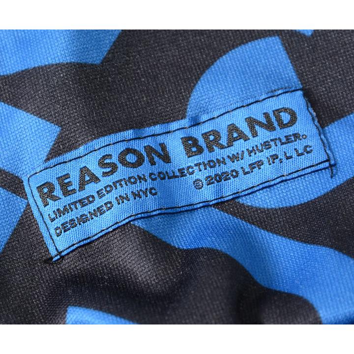 REASON リーズン スウェットパーカー HUSTLER コラボ 総柄ロゴプリント (H-64 H-84) セール |  | 09