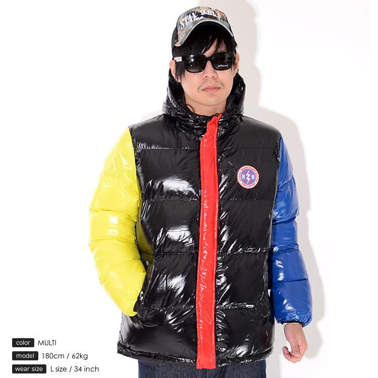 REASON リーズン 中綿ジャケット マルチカラー切り替え サークルラバーパッチ (W1-16) セール |  | 02