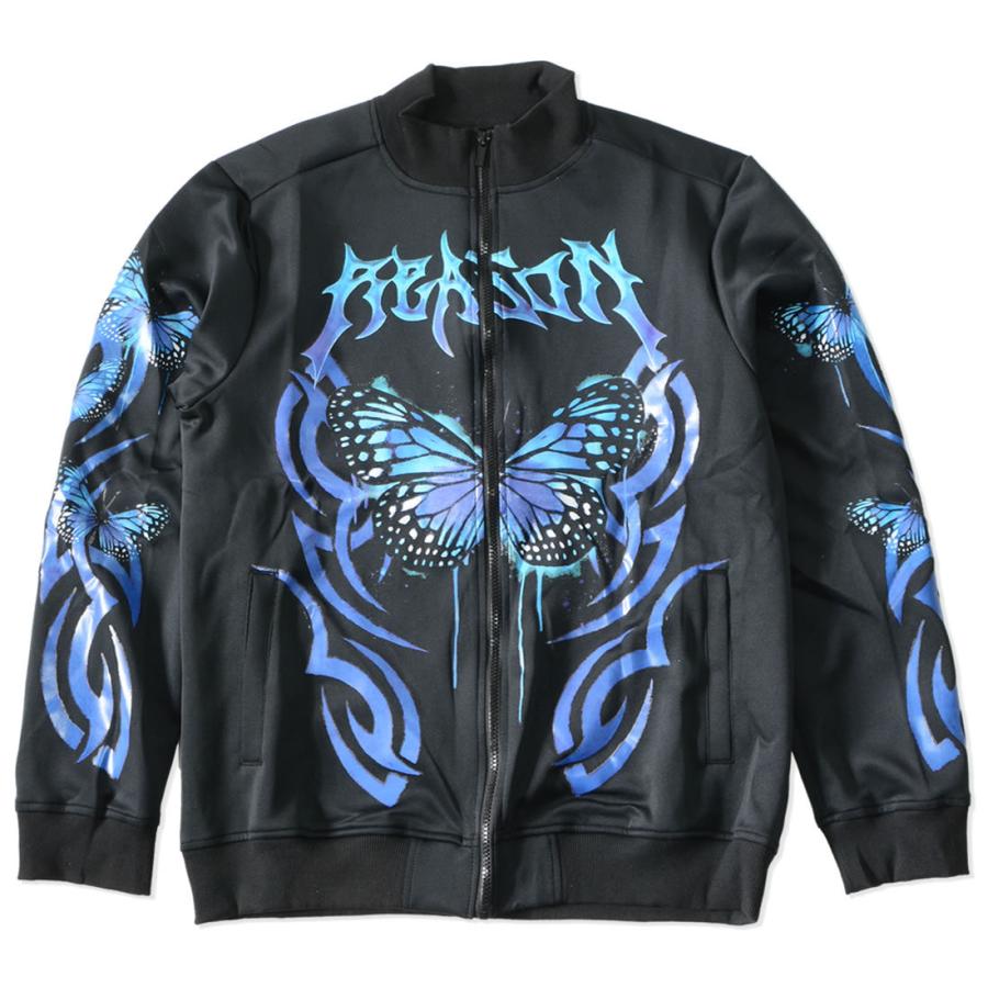 REASON リーズン トラックセットアップ ジャージ 総柄 バタフライ (A1-782T) セール |  | 01