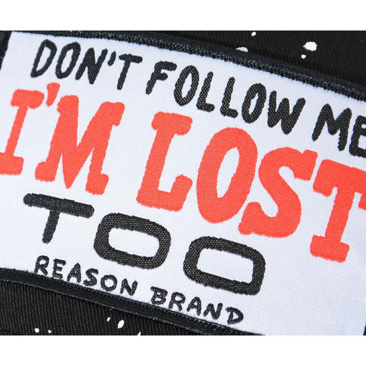 REASON リーズン メッシュキャップ スナップバック I'M LOST ワッペン スペード (A1-092) セール |  | 03