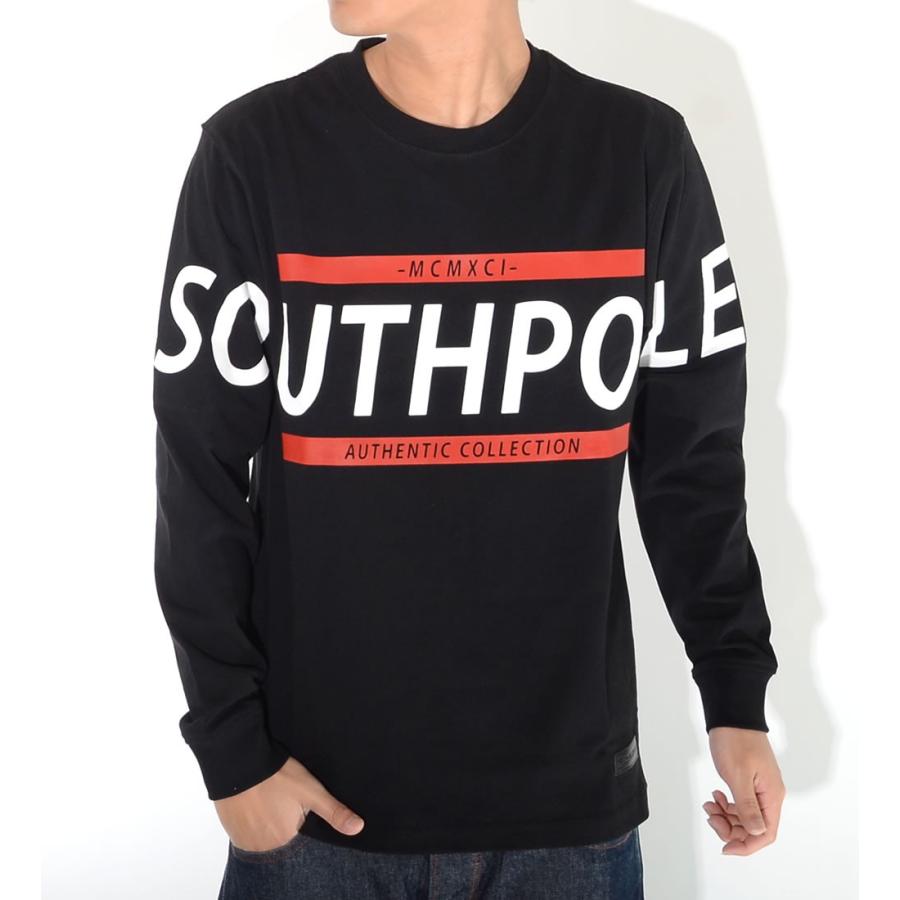 SOUTH POLE（サウスポール） ロンT ロングTシャツ 長袖 BIGネームロゴ 