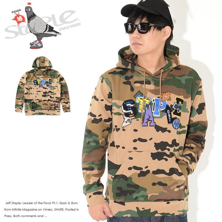staple スウェット パーカー