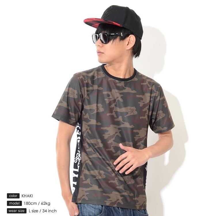 STYLEKEY スタイルキー Tシャツ 半袖 総柄 迷彩 サイドネームロゴ 昇華プリント 日本製 セール | StyleKey | 02