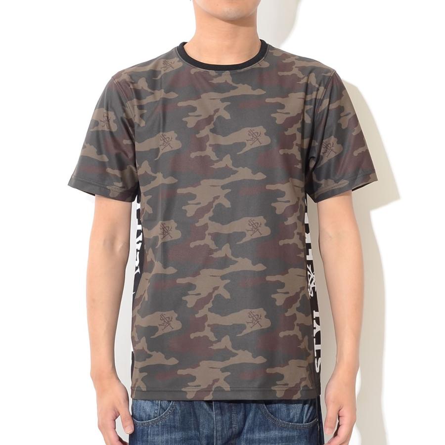 STYLEKEY スタイルキー Tシャツ 半袖 総柄 迷彩 サイドネームロゴ 昇華プリント 日本製 セール | StyleKey | 05