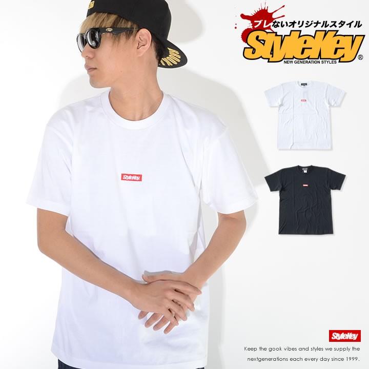 STYLEKEY スタイルキー Tシャツ 半袖 ミニボックスロゴ刺繍 セール | StyleKey