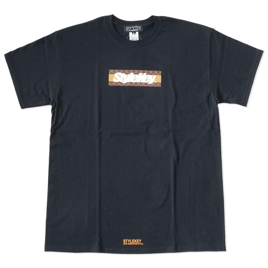 STYLEKEY スタイルキー Tシャツ 半袖 ボックスロゴ モノグラム柄 バックプリント セール | StyleKey | 02