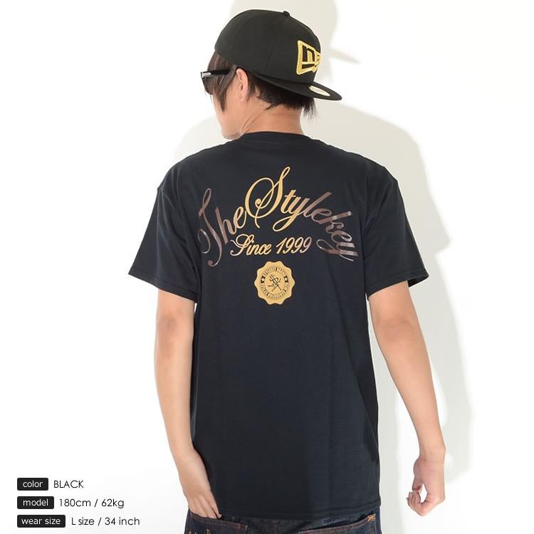 STYLEKEY スタイルキー Tシャツ 半袖 ボックスロゴ モノグラム柄 バックプリント セール | StyleKey | 06