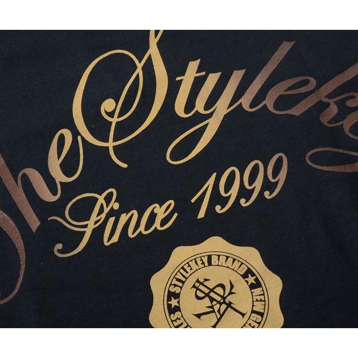 STYLEKEY スタイルキー Tシャツ 半袖 ボックスロゴ モノグラム柄 バックプリント セール | StyleKey | 09