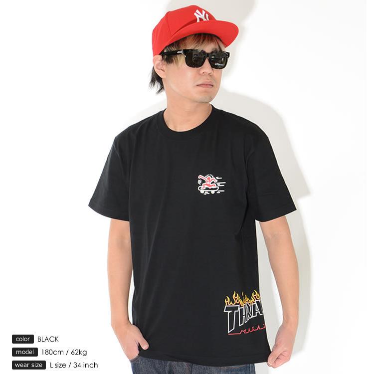 THRASHER×Keith Haring Tシャツ 半袖 キースへリング コラボ スケートヒューマン (KH-TH2103) セール | THRASHER | 03