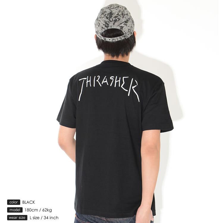 Thrasher スラッシャー Tシャツ 半袖 手書きネームロゴ Gonzスケーターイラスト Th8128 Thrasher Clever Heads クレバーヘッズ 通販 Yahoo ショッピング