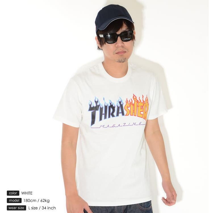 THRASHER スラッシャー Tシャツ 半袖 MAGロゴ スプリットファイヤー (TH91303) セール | THRASHER | 05