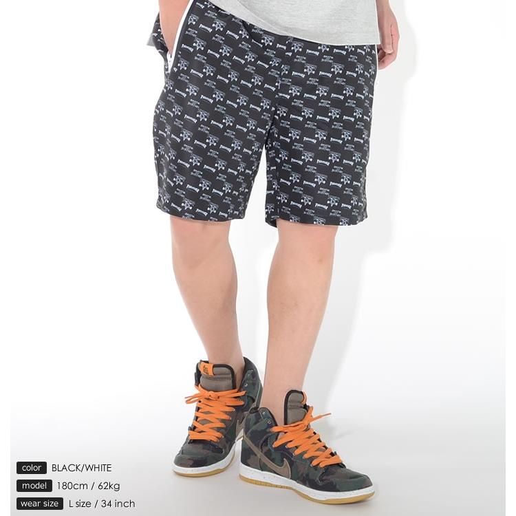 THRASHER スラッシャー ハーフパンツ ショートパンツ 総柄 スケートゴート ジップポケット (TH6044) セール | THRASHER | 02