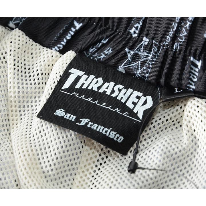 THRASHER スラッシャー ハーフパンツ ショートパンツ 総柄 スケートゴート ジップポケット (TH6044) セール | THRASHER | 06