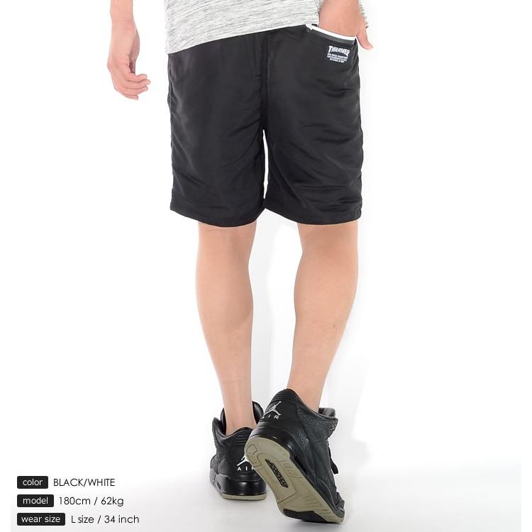 THRASHER ブラックショートパンツ THRASHER ブラック ショートパンツ - メルカリ