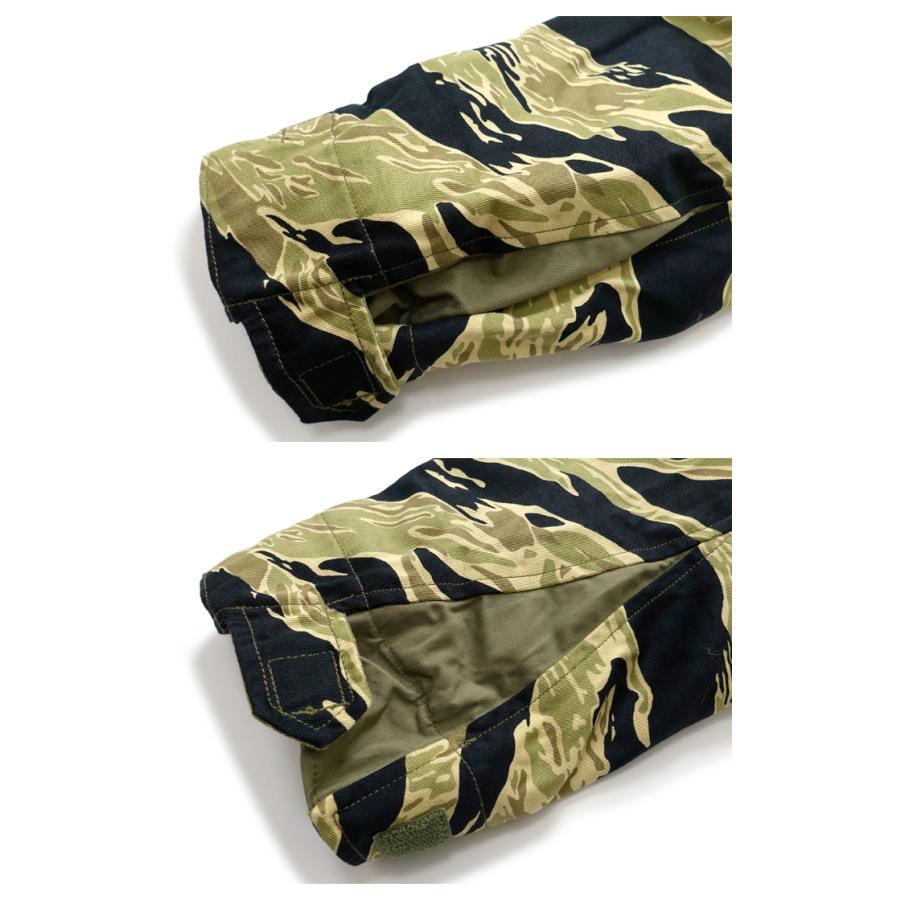バズリクソンズ BuzzRickson's [BR15191]  ゴールドタイガーパターン TYPE M-65 フィールドジャケット シビリアンモデル GOLD TIGER PATTERN CIVILIAN MODELの画像