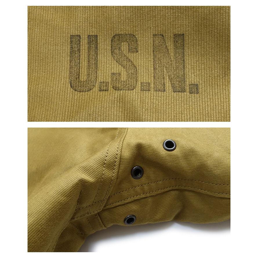 バズリクソンズ BuzzRickson's [BR15345]  N-1 デッキジャケット カーキ Type N-1 Khaki “NAVY DEPARTMENT DEMOTEX-ED”の画像