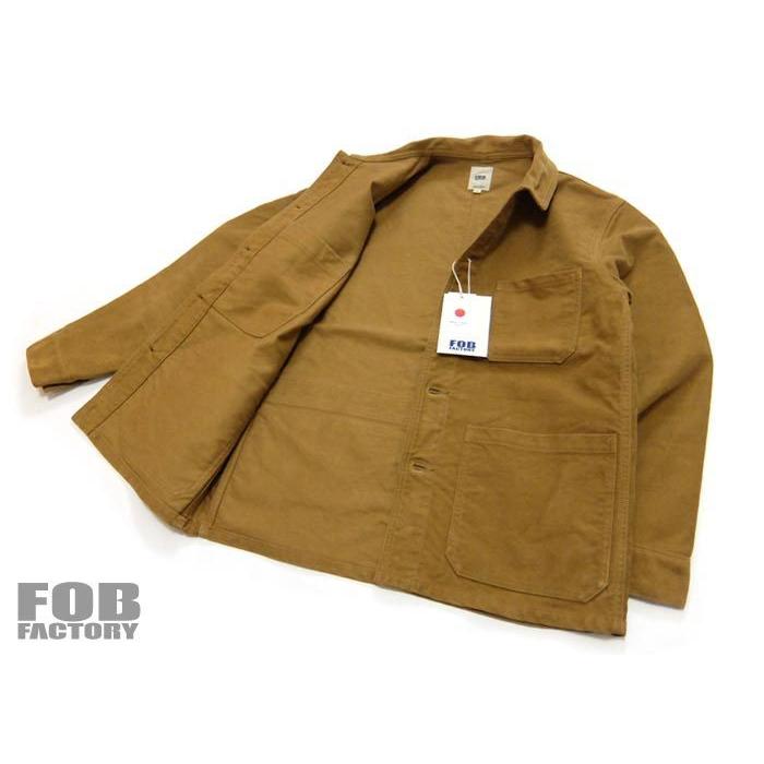 FOB FACTORY FOBファクトリー [F2373]フレンチ モールスキン
