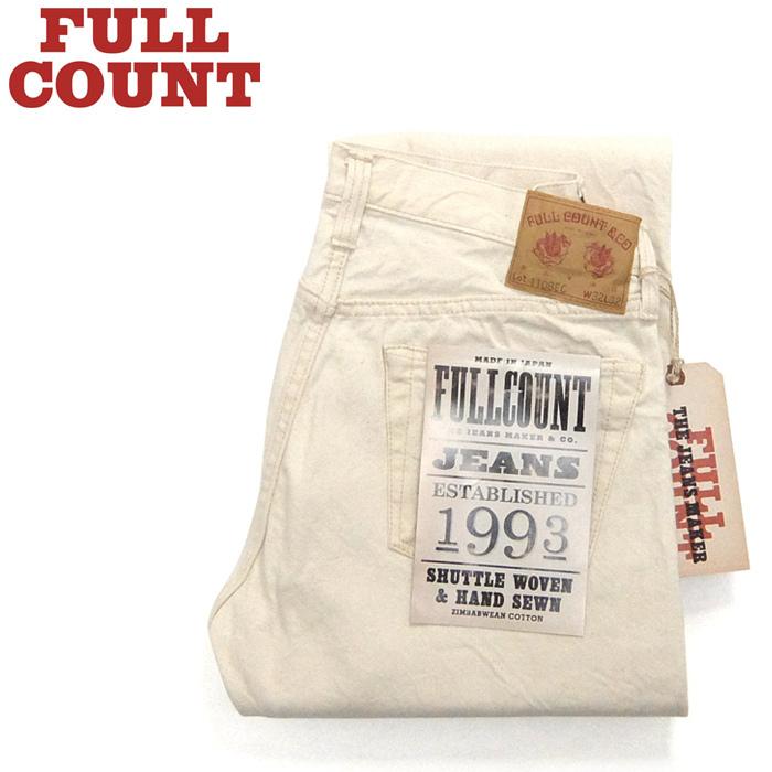 フルカウント FULL COUNT[1108EC]エクリュ セルビッチ スリム  