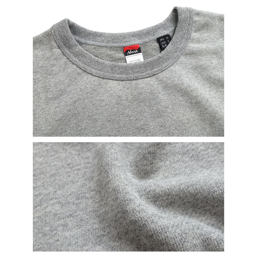 NANGA ナンガ [NW2241-1F220] エコ ハイブリット クルー スウェット ECO HYBRID SWEAT SHIRT｜cleverwebshop｜05