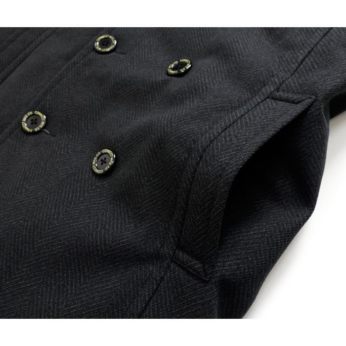 Pherrow's（フェローズ） [21W-POJ1-D] ヘリンボーン ダウン Pコート