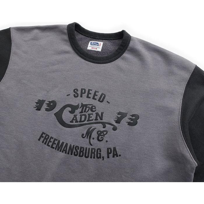 Pherrow's（フェローズ） [24W-PMCT1] 長袖 裏毛 プリントTEE 