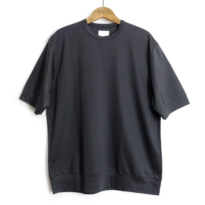 Re made in tokyo japan [6022S-CT] 半袖 ワイド ドレス Tシャツ Half Sleeve Wide Dress T-shirt 日本製｜cleverwebshop｜09