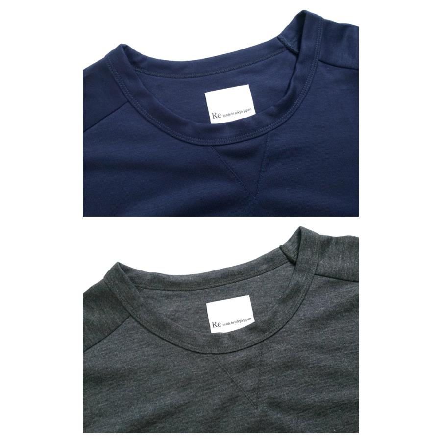 [メール便可] Re made in tokyo japan [7622S-CT]半袖 サマーニット Tシャツ Viscose Kint Wide T-shirts 日本製｜cleverwebshop｜10