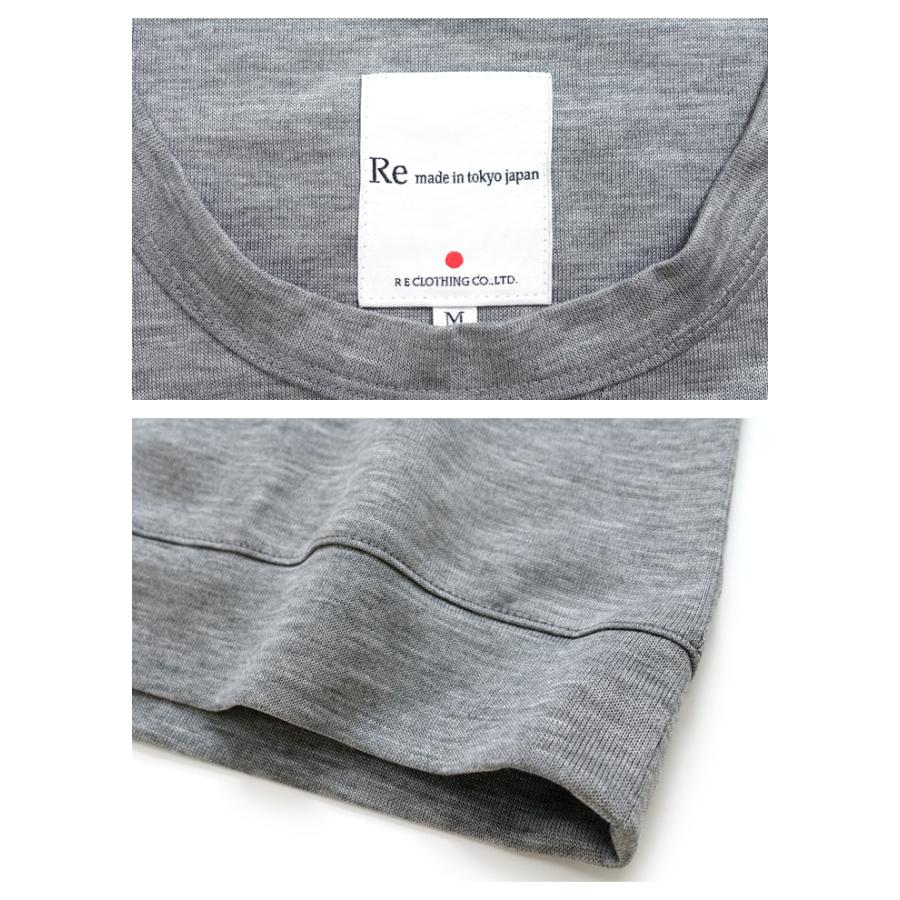 [メール便可] Re made in tokyo japan [7622S-CT]半袖 サマーニット Tシャツ Viscose Kint Wide T-shirts 日本製｜cleverwebshop｜13