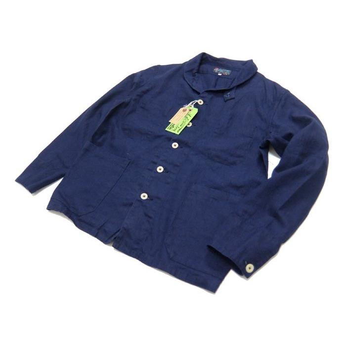 SUGAR CANE×Mr.FREEDOM SC14593 “SURPLUS” COLLECTION 7.7oz. L/C 60/40 INDIGO HBT “DOCKYARD” JACKET｜cleverwebshop｜09